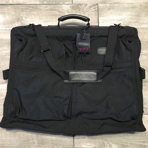 Vintage Tumi Ballistic Nylon Garment Clothes Travel Carry On Suit Bifold Bag